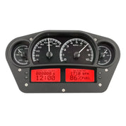 Dakota Digital VHX Universal Gauge Kit VHX-1100-Black Universal Gauge Kit with Red Display VHX-1100-K-R-Lionparts Powersports