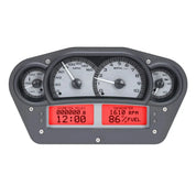 Dakota Digital VHX Universal Gauge Kit VHX-1100-Silver Universal Gauge Kit with Red Display VHX-1100-S-R-Lionparts Powersports