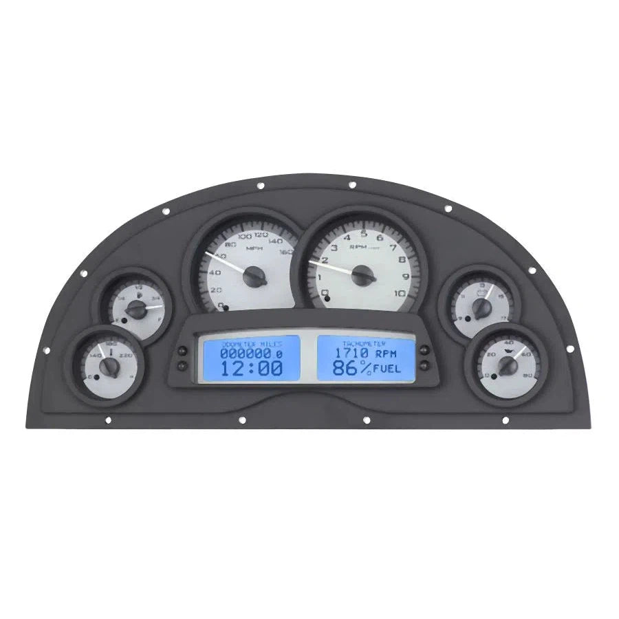 Dakota Digital 1967-1969 Chevrolet Camaro VHX Gauge Kit VHX-1200-Silver Panel Gauge Kit with Blue Display VHX-1200-S-B-Lionparts Powersports