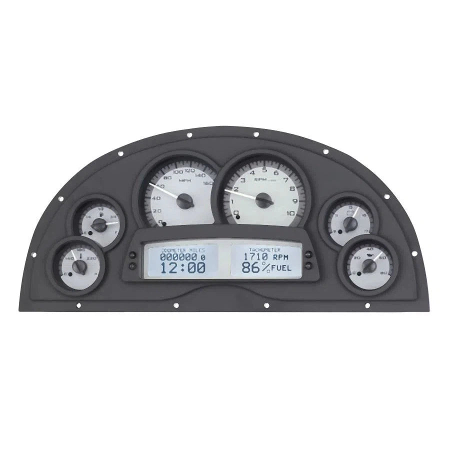 Dakota Digital 1967-1969 Chevrolet Camaro VHX Gauge Kit VHX-1200-Silver Panel Gauge Kit with White Display VHX-1200-S-W-Lionparts Powersports