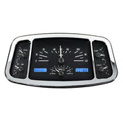 Dakota Digital 1933-1934 Ford Car VHX Gauge Kit VHX-33F-Black Panel Gauge Kit with Blue Display VHX-33F-K-B-Lionparts Powersports