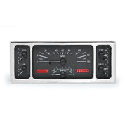 Dakota Digital 1935-1936 Ford Car VHX Gauge Kit VHX-35F-Black Panel Gauge Kit with Red Display VHX-35F-K-R-Lionparts Powersports