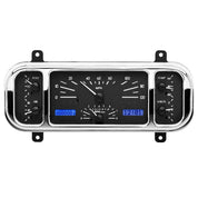 Dakota Digital 1937-1938 Chevrolet Car VHX Gauge Kit VHX-37C-Black Panel Gauge Kit with Blue Display VHX-37C-K-B-Lionparts Powersports