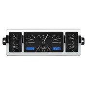 Dakota Digital 1940-1946 Chevrolet Truck VHX Gauge Kit VHX-40C-PU-Black Panel Gauge Kit with Blue Display VHX-40C-PU-K-B-Lionparts Powersports