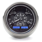 Dakota Digital 1951 Ford Car VHX Gauge Kit VHX-51F-Black Panel Gauge Kit with Blue Display VHX-51F-K-B-Lionparts Powersports