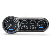 Dakota Digital 1953-1954 Chevrolet Car VHX Gauge Kit VHX-53C-Black Panel Gauge Kit with Blue Display VHX-53C-K-B-Lionparts Powersports