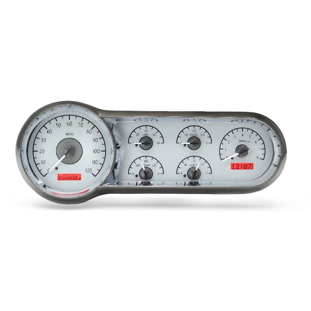 Dakota Digital 1953-1954 Chevrolet Car VHX Gauge Kit VHX-53C-Silver Gauge Kit with Red Display VHX-53C-S-R-Lionparts Powersports