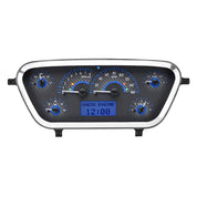 Dakota Digital 1953-1955 Ford F100 VHX Gauge Kit VHX-53F-PU-Carbon Fiber Gauge Kit with Blue Display VHX-53F-PU-C-B-Lionparts Powersports