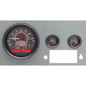 Dakota Digital 1955-1986 Jeep CJ VHX Gauge Kit VHX-55J-Carbon Fiber Gauge Kit with Red Display VHX-55J-C-R-Lionparts Powersports