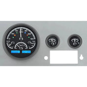 Dakota Digital 1955-1986 Jeep CJ VHX Gauge Kit VHX-55J-Black Panel Gauge Kit with Blue Display VHX-55J-K-B-Lionparts Powersports