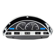 Dakota Digital 1956 Ford F100 VHX Gauge Kit VHX-56F-PU-Black Panel Gauge Kit with Blue Display VHX-56F-PU-K-B-Lionparts Powersports