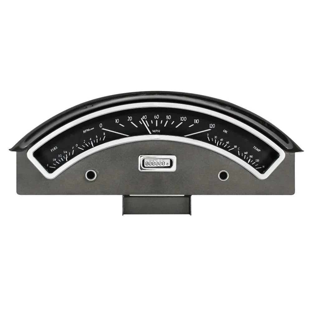 Dakota Digital 1957 Ford Car VHX Gauge Kit VHX-57F-Black Panel Gauge Kit with White Display VHX-57F-K-W-Lionparts Powersports