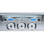 Dakota Digital 1961-1962 Chevrolet Impala VHX Gauge Kit VHX-61C-IMP-Silver Gauge Kit with Blue Display VHX-61C-IMP-S-B-Lionparts Powersports