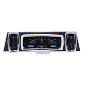 Dakota Digital 1961-1963 Lincoln Continental VHX Gauge Kit VHX-61L-Black Panel Gauge Kit with Blue Display VHX-61L-K-B-Lionparts Powersports