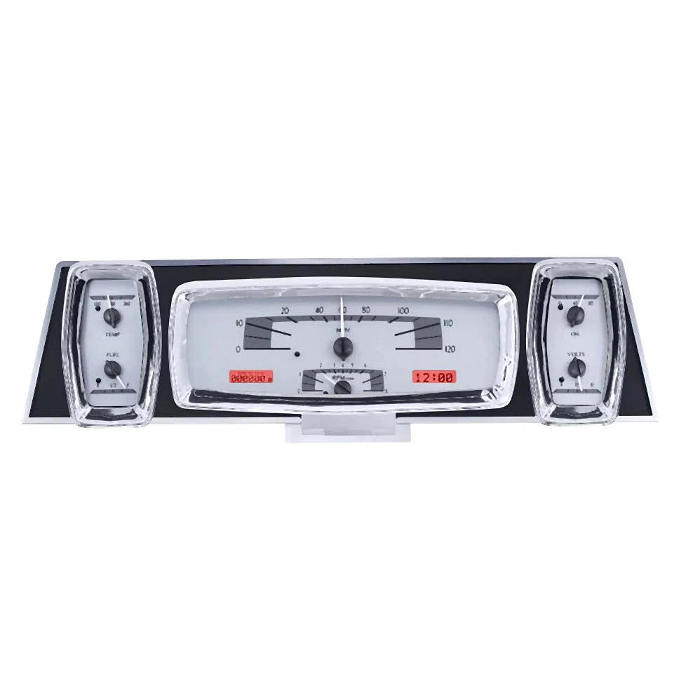 Dakota Digital 1961-1963 Lincoln Continental VHX Gauge Kit VHX-61L-Silver Gauge Kit with Red Display VHX-61L-S-R-Lionparts Powersports