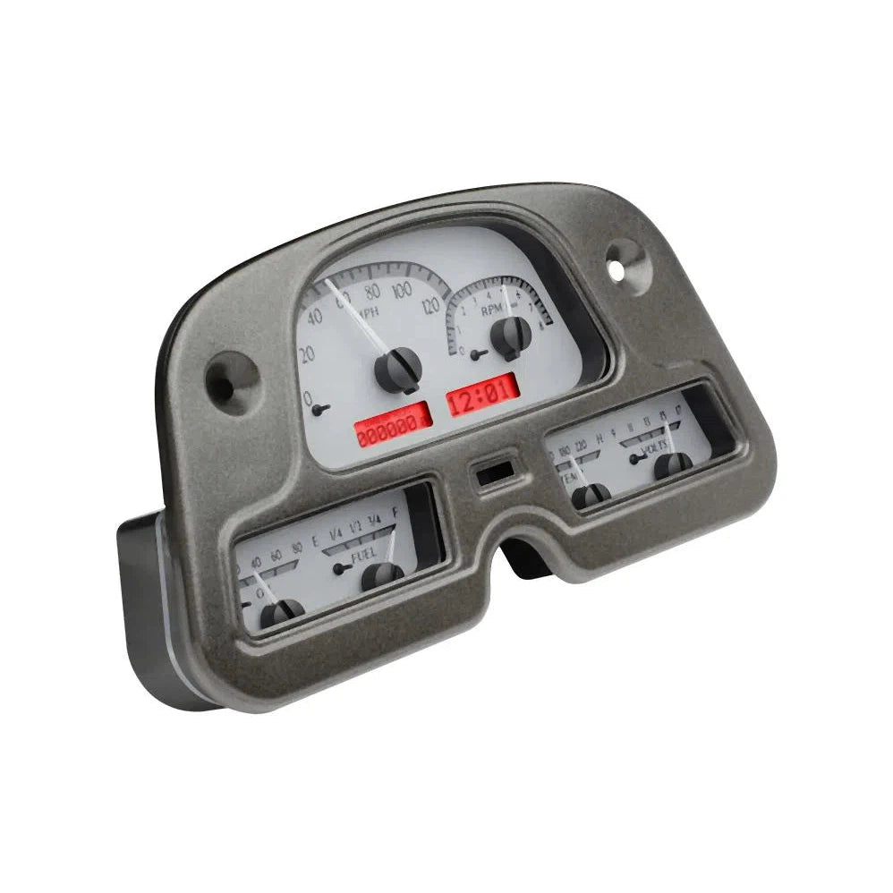 Dakota Digital 1962-1984 Toyota FJ40 VHX Gauge Kit VHX-62T-FJ-Silver Gauge Kit with Red Display VHX-62T-FJ-S-R-Lionparts Powersports