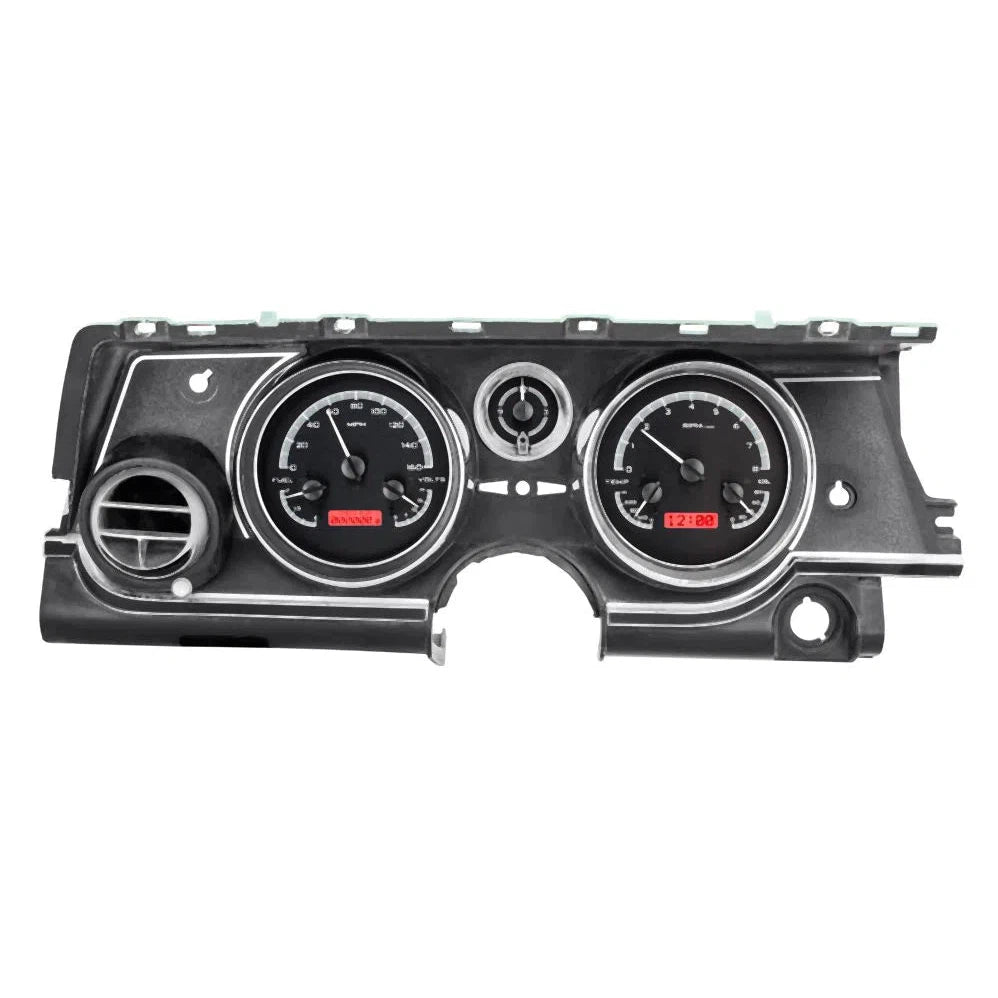 Dakota Digital 1963-1965 Buick Riviera VHX Gauge Kit VHX-63B-RIV-Black Panel Gauge Kit with Red Display VHX-63B-RIV-K-R-Lionparts Powersports