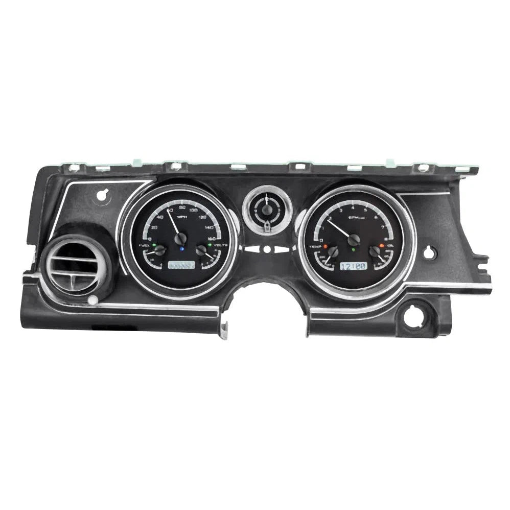 Dakota Digital 1963-1965 Buick Riviera VHX Gauge Kit VHX-63B-RIV-Black Panel Gauge Kit with White Display VHX-63B-RIV-K-W-Lionparts Powersports