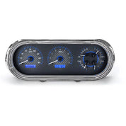 Dakota Digital 1963-1965 Chevrolet Nova VHX Gauge Kit VHX-63C-NOV-Carbon Fiber Gauge Kit with Blue Display VHX-63C-NOV-C-B-Lionparts Powersports