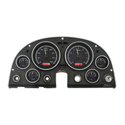 Dakota Digital 1963-1967 Chevrolet Corvette VHX Gauge Kit VHX-63C-VET-Black Panel Gauge Kit with Red Display VHX-63C-VET-K-R-Lionparts Powersports