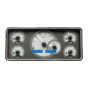 Dakota Digital 1963-1972 Jeep Wagoneer / J-Trucks VHX Gauge Kit VHX-63J-WAG-Silver Gauge Kit with Blue Display VHX-63J-WAG-S-B-Lionparts Powersports