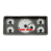 Dakota Digital 1963-1972 Jeep Wagoneer / J-Trucks VHX Gauge Kit VHX-63J-WAG-Silver Gauge Kit with Red Display VHX-63J-WAG-S-R-Lionparts Powersports