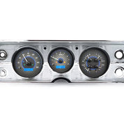 Dakota Digital 1964-1965 Chevrolet Chevelle VHX Gauge Kit VHX-64C-CVL-Carbon Fiber Gauge Kit with Blue Display VHX-64C-CVL-C-B-Lionparts Powersports