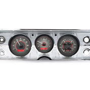 Dakota Digital 1964-1965 Chevrolet Chevelle VHX Gauge Kit VHX-64C-CVL-Carbon Fiber Gauge Kit with Red Display VHX-64C-CVL-C-R-Lionparts Powersports