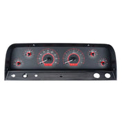 Dakota Digital 1964-1966 Chevrolet Pickup VHX Gauge Kit VHX-64C-PU-Carbon Fiber Gauge Kit with Red Display VHX-64C-PU-C-R-Lionparts Powersports