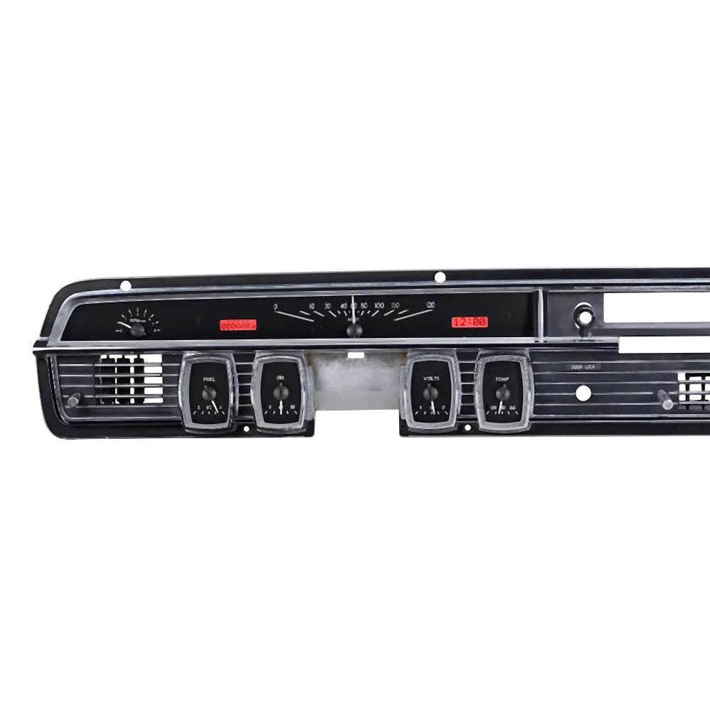 Dakota Digital 1964-1965 Lincoln Continental VHX Gauge Kit VHX-64L-Black Panel Gauge Kit with Red Display VHX-64L-K-R-Lionparts Powersports