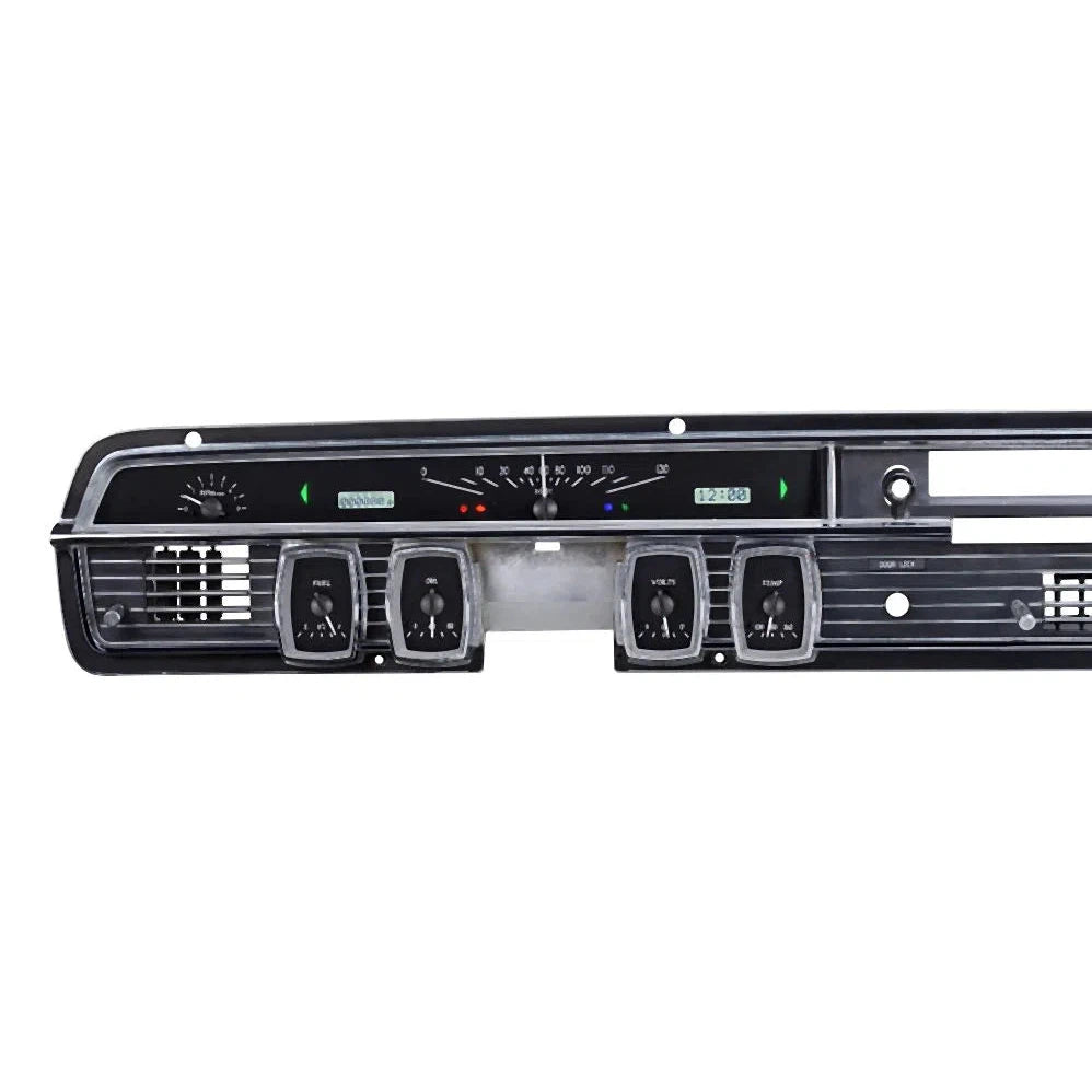 Dakota Digital 1964-1965 Lincoln Continental VHX Gauge Kit VHX-64L-Black Panel Gauge Kit with White Display VHX-64L-K-W-Lionparts Powersports