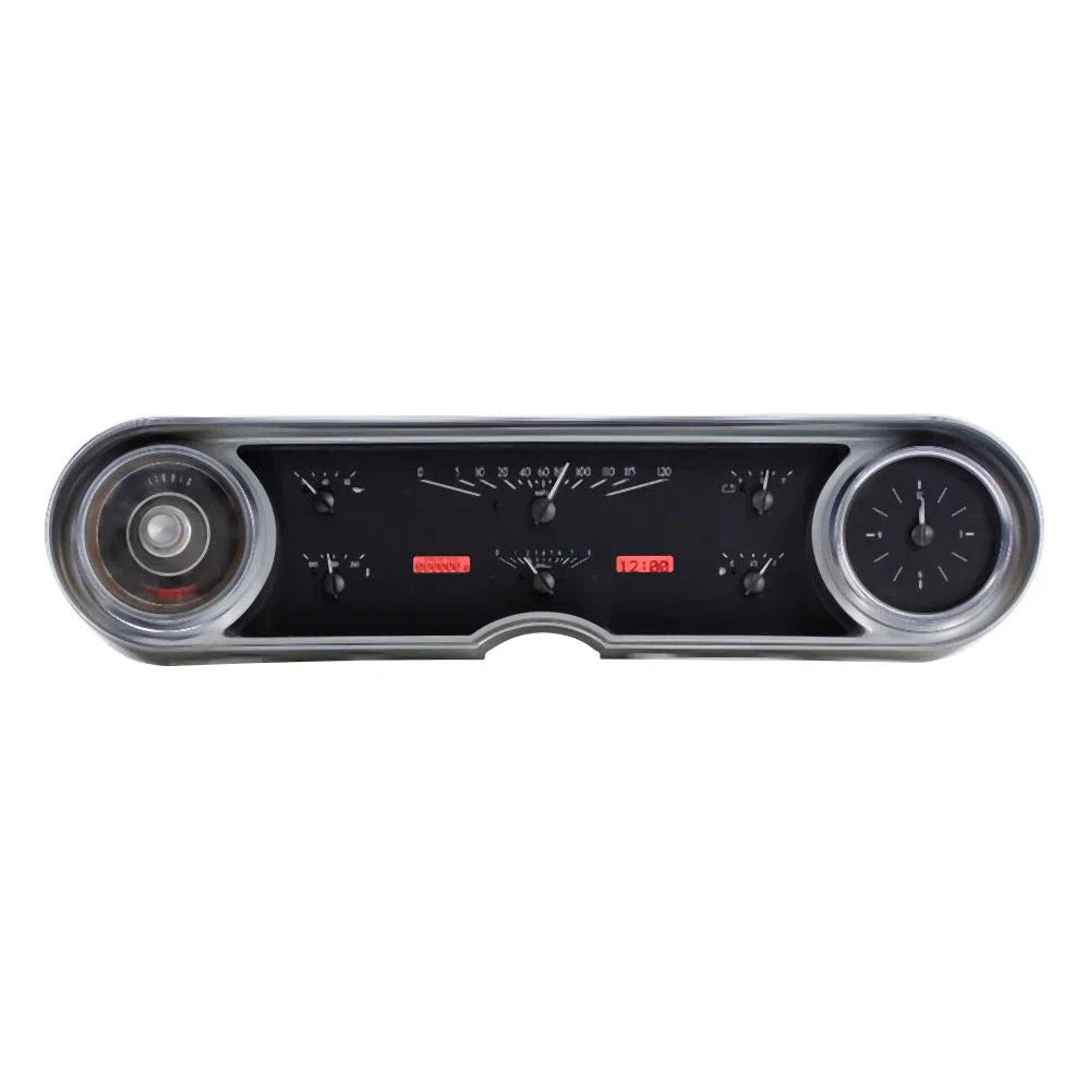 Dakota Digital 1965-1966 Cadillac VHX Gauge Kit VHX-65C-CAD-Black Panel Gauge Kit with Red Display VHX-65C-CAD-K-R-Lionparts Powersports