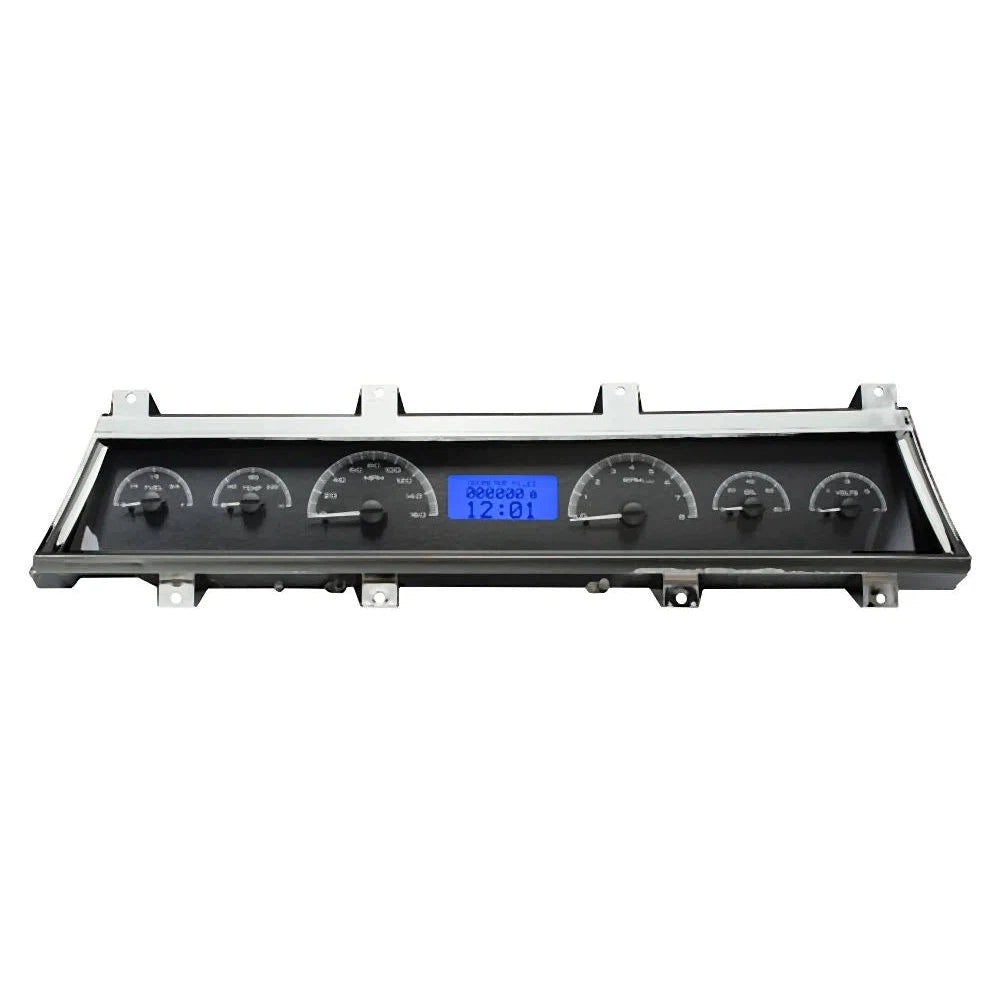 Dakota Digital 1966-1967 Chevrolet Chevelle VHX Gauge Kit VHX-66C-CVL-Black Panel Gauge Kit with Blue Display VHX-66C-CVL-K-B-Lionparts Powersports