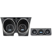 Dakota Digital 1967 Chevrolet Camaro VHX Gauge Kit VHX-67C-CAC-Black Panel Gauge Kit with White Display VHX-67C-CAC-K-W-Lionparts Powersports