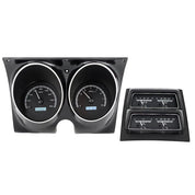 Dakota Digital 1968 Chevrolet Camaro VHX Gauge Kit VHX-68C-CAC-Black Panel Gauge Kit with White Display VHX-68C-CAC-K-W-Lionparts Powersports