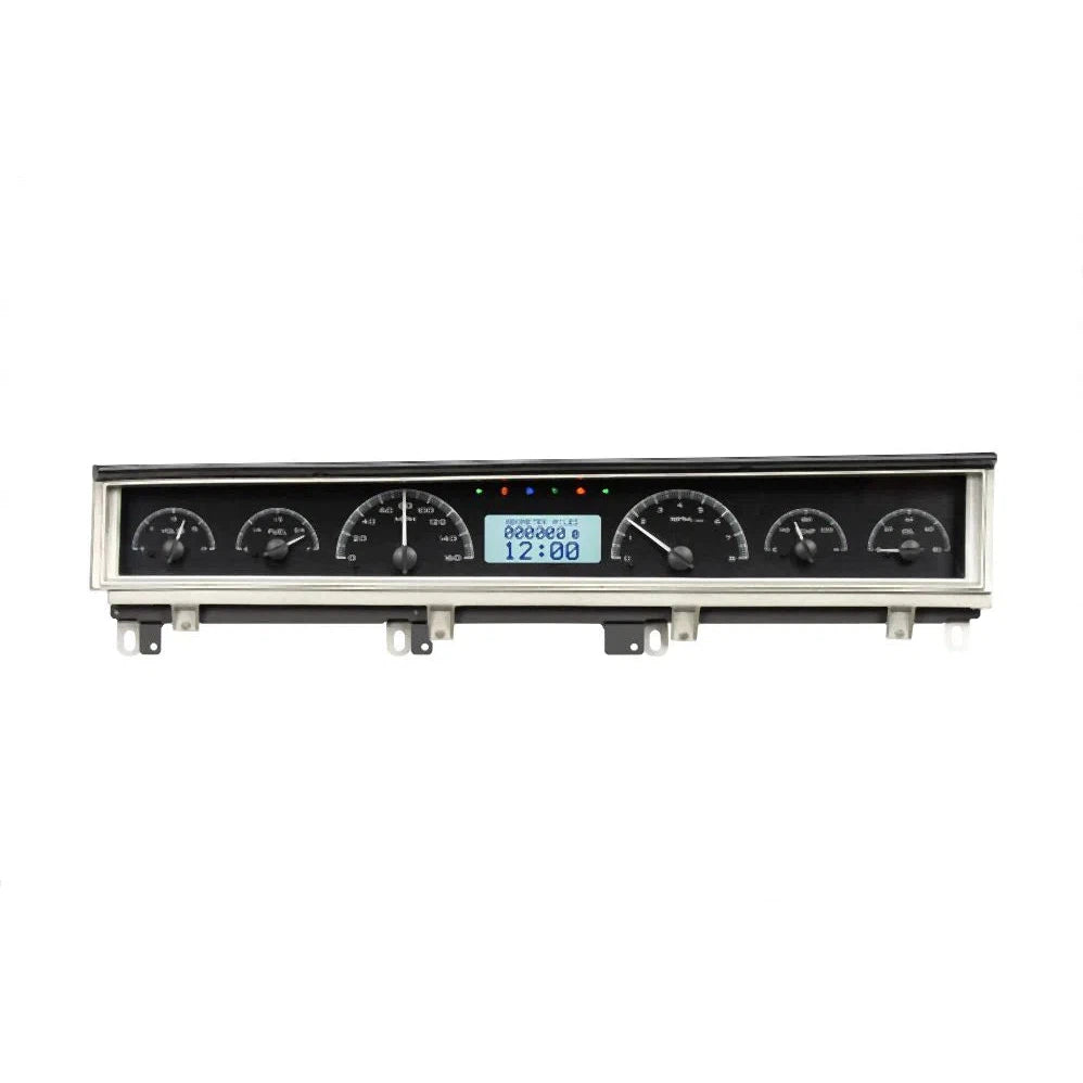 Dakota Digital 1968-1970 Dodge Dodge Coronet, Belvedere Non-Rallye B-Body VHX Gauge Kit VHX-68D-STD-Black Panel Gauge Kit with White Display VHX-68D-STD-K-W-Lionparts Powersports