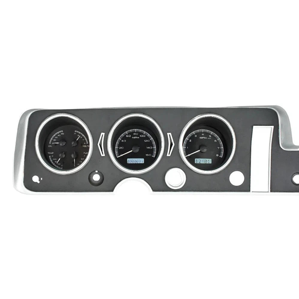 Dakota Digital 1968 Pontiac GTO VHX Gauge Kit VHX-68P-GTO-Black Panel Gauge Kit with White Display VHX-68P-GTO-K-W-Lionparts Powersports