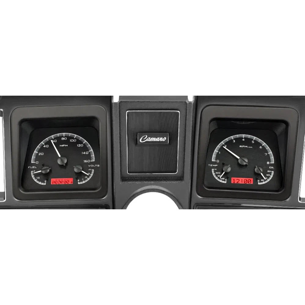 Dakota Digital 1969 Chevrolet Camaro VHX Gauge Kit VHX-69C-CAM-Black Panel Gauge Kit with Red Display VHX-69C-CAM-K-R-Lionparts Powersports