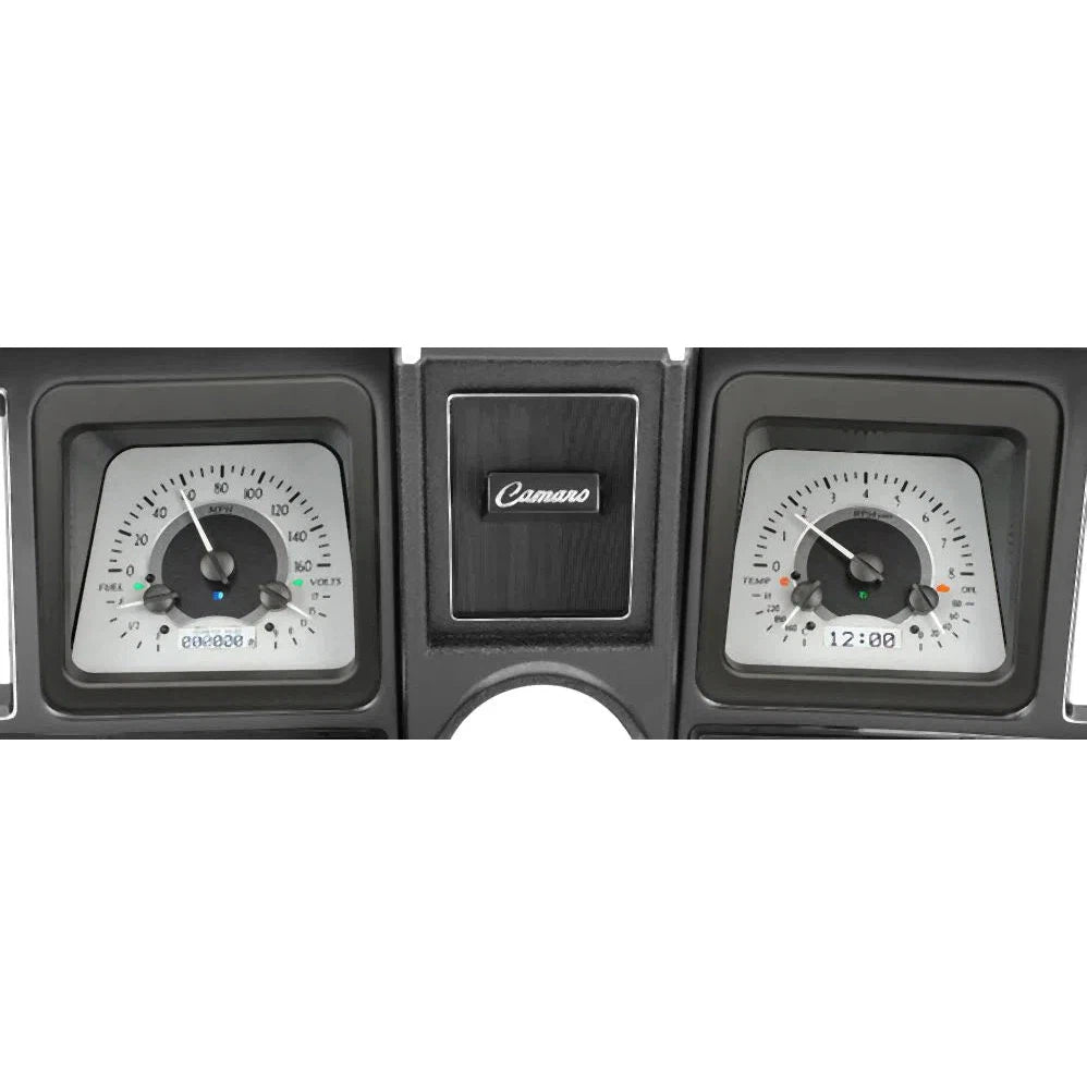 Dakota Digital 1969 Chevrolet Camaro VHX Gauge Kit VHX-69C-CAM-Silver Gauge Kit with White Display VHX-69C-CAM-S-W-Lionparts Powersports