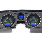 Dakota Digital 1969 Chevrolet Chevelle/ El Camino VHX Gauge Kit VHX-69C-CVL-Carbon Fiber Gauge Kit with Blue Display VHX-69C-CVL-C-B-Lionparts Powersports