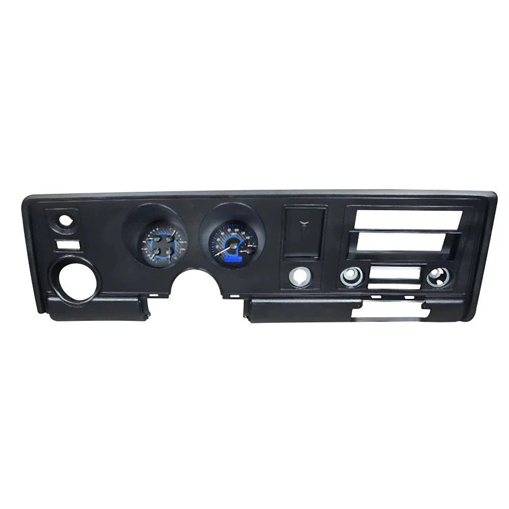 Dakota Digital 1969 Pontiac VHX Gauge Kit VHX-69P-FIR-Carbon Fiber Gauge Kit with Blue Display VHX-69P-FIR-C-B-Lionparts Powersports