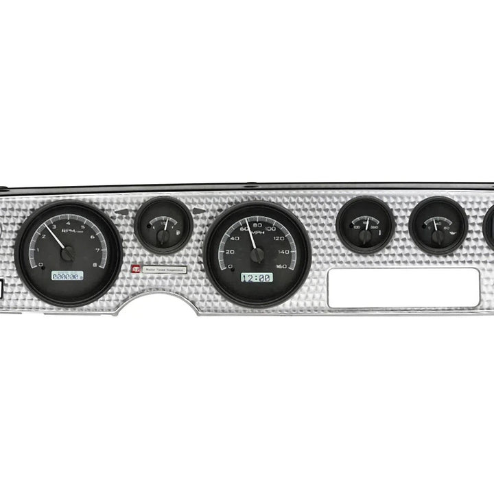 Dakota Digital 1970-1981 Pontiac VHX Gauge Kit VHX-70P-FIR-Black Panel Gauge Kit with White Display VHX-70P-FIR-K-W-Lionparts Powersports