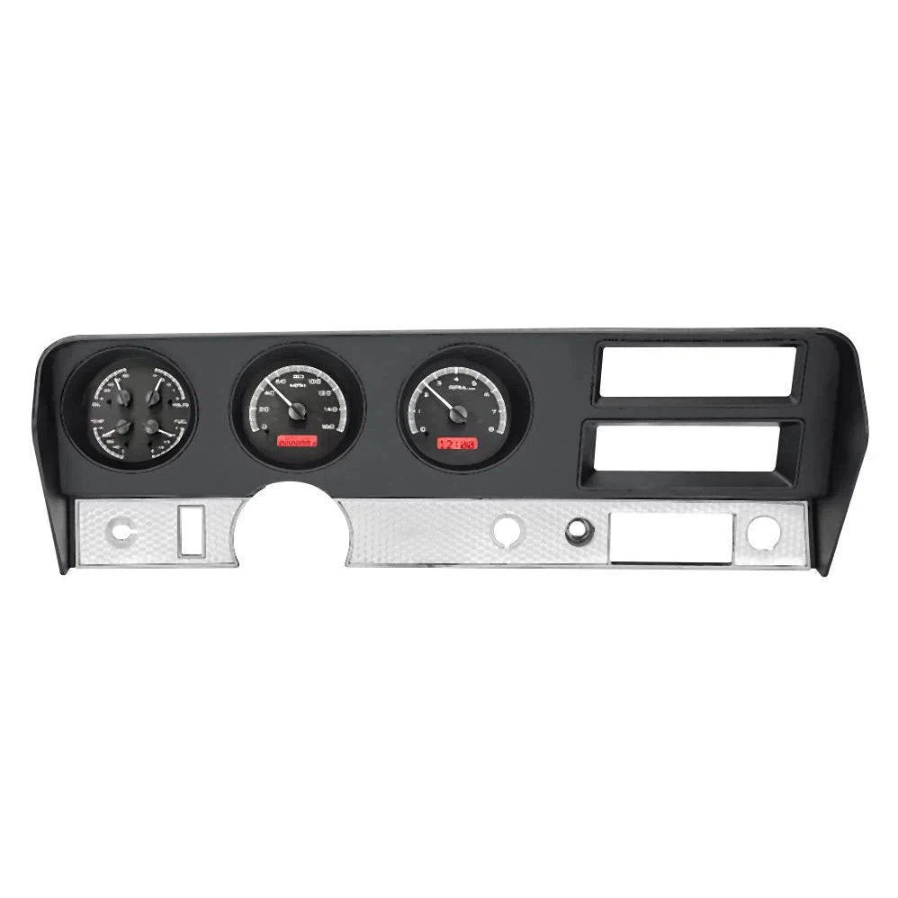 Dakota Digital 1970-1972 Pontiac GTO VHX Gauge Kit VHX-70P-GTO-Black Panel Gauge Kit with Red Display VHX-70P-GTO-K-R-Lionparts Powersports