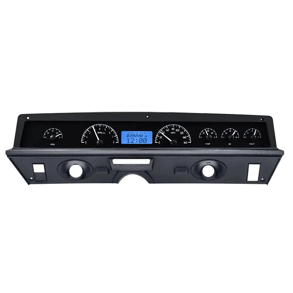 Dakota Digital 1971-1976 Chevrolet Impala VHX Gauge Kit VHX-71C-CAP-Black Panel Gauge Kit with Blue Display VHX-71C-CAP-K-B-Lionparts Powersports