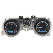 Dakota Digital 1971-1973 Ford Mustang VHX Gauge Kit VHX-71F-MUS-Black Panel Gauge Kit with Blue Display VHX-71F-MUS-K-B-Lionparts Powersports