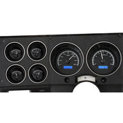 Dakota Digital 1973-1987 Chevrolet / GMC Pickup VHX Gauge Kit VHX-73C-PU-Black Panel Gauge Kit with Blue Display VHX-73C-PU-K-B-Lionparts Powersports