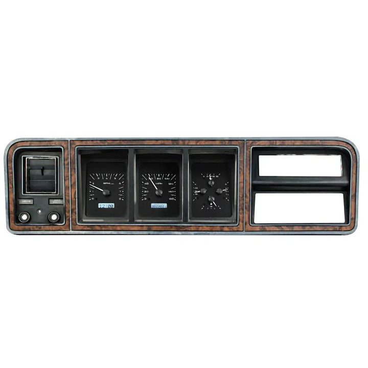 Dakota Digital 1973-1979 Ford Pickup VHX Gauge Kit VHX-73F-PU-Black Panel Gauge Kit with White Display VHX-73F-PU-K-W-Lionparts Powersports