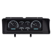 Dakota Digital 1978-1983 Chevrolet Malibu VHX Gauge Kit VHX-78C-MAL-Black Panel Gauge Kit with White Display VHX-78C-MAL-K-W-Lionparts Powersports