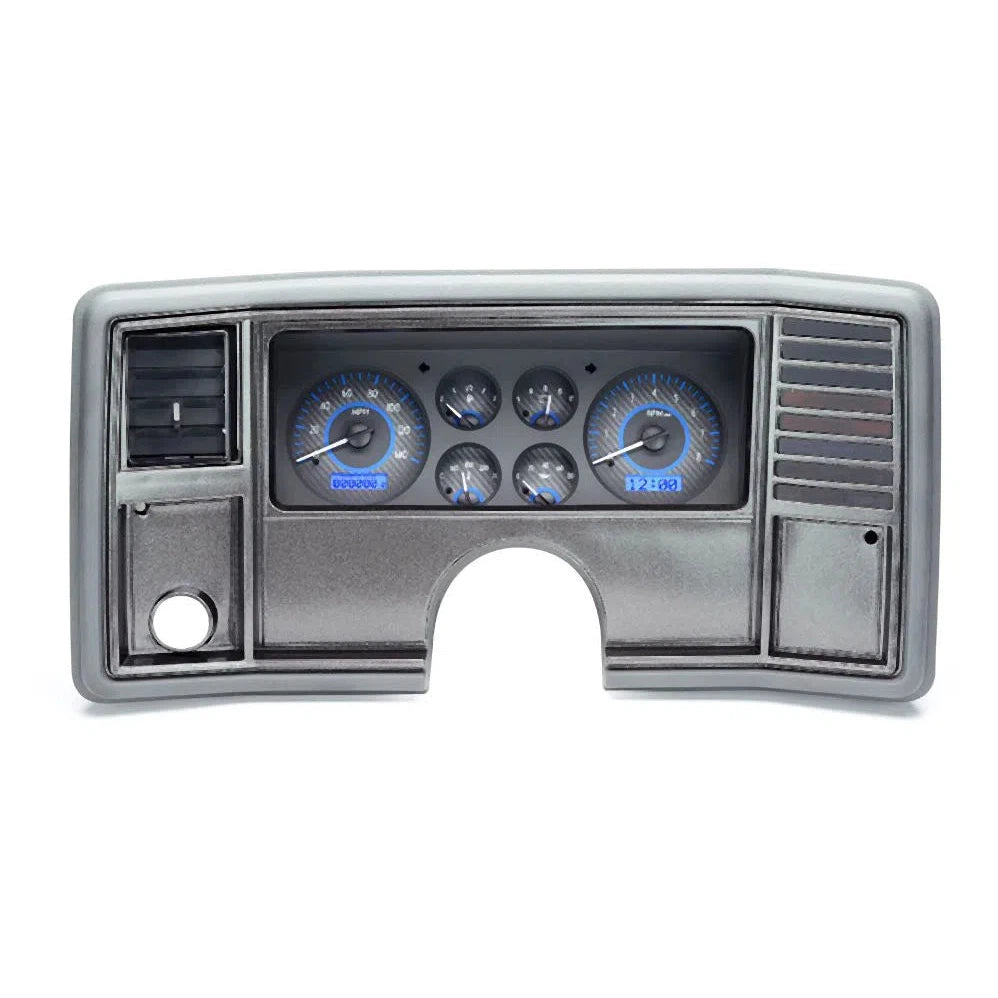 Dakota Digital 1978-1988 Chevrolet Monte Carlo VHX Gauge Kit VHX-78C-MC-Carbon Fiber Gauge Kit with Blue Display VHX-78C-MC-C-B-Lionparts Powersports