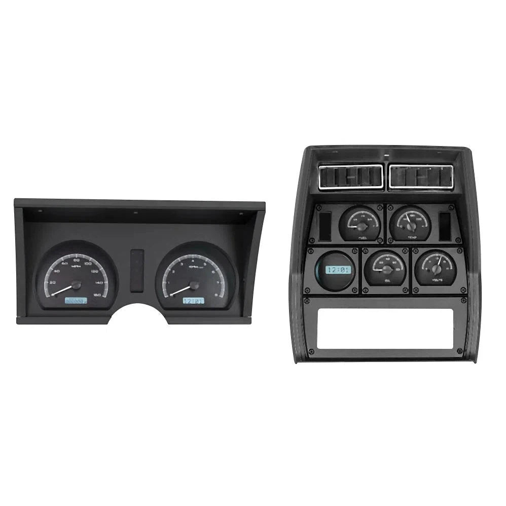 Dakota Digital 1978-1982 Chevrolet Corvette VHX Gauge Kit VHX-78C-VET-Black Panel Gauge Kit with White Display VHX-78C-VET-K-W-Lionparts Powersports